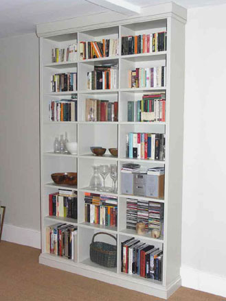 fitted bookcase
